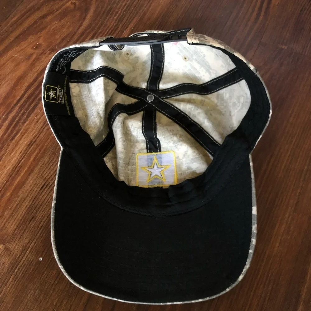 ☀U.S ARMY CAMO HAT, official licensed product